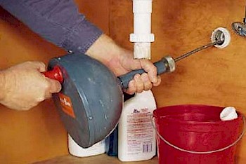 Desentupimento na cozinha